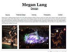 Tablet Screenshot of meganlangld.com